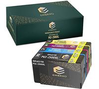 EMBRIIO PGI-2500XL PGI-2500 XL Set of 4 Compatible Ink Cartridges Replacement for Canon MAXIFY MB5050 MB5150 MB5350 iB4050 iB4150 MB5155 MB5450 MB5455