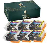 EMBRIIO PGI-550XL CLI-551XL Set of 30 Ink Cartridges 550 551 XL compatible with Canon Pixma iP7250 MX925 MG6350 MG5450 MG5550 MG5650 MG6450 MG6650 MG7150 MG7750 iX6850 iP8750 MX725