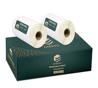 EMBRIIO S0904980 Set of 2 Shipping Label Rolls Replacement for Dymo LabelWriter 4XL, 104mm x 159mm