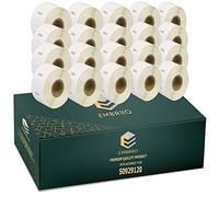 EMBRIIO S0929120 Set of 20 Removable Label Rolls Replacement for Dymo Removable LabelWriter 4XL 450 400 330 320 310 Duo/Turbo/Twin Turbo Seiko SLP 450 430 420 410 400 200 100, 25mm x 25mm