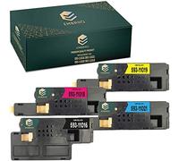 EMBRIIO Set of 4 Compatible Toner Cartridges Replacement for Dell C1765nfw C1765nf C1760nw 1250c 1350cnw 1355cn 1355cnw