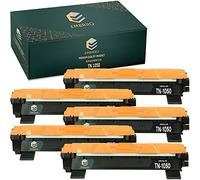 EMBRIIO TN-1050 TN1050 Set of 5 Compatible Toner Cartridges Replacement for Brother HL-1110 HL-1112 DCP-1510 DCP-1512 DCP-1610W DCP-1612W HL-1210W HL-1212W MFC-1810 MFC-1910W