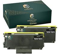 EMBRIIO TN2110 TN2120 Set of 2 Compatible Toner Cartridges Replacement for Brother HL-2140 HL-2150 HL-2170 MFC-7320 MFC-7340 MFC-7440 MFC-7840 DCP-7030 DCP-7040 DCP-7045