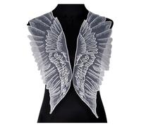 Embroidered 3D Lace Applique Fabric for Dress Making and Scrapbooking Supplies(24)