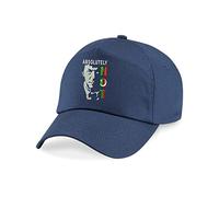Embroidered Absolutely Not BC010 Original 5-Panel Cap, Imran Khan Pakistan Ex-Prime Minister Leader Unisex Baseball Cap (FrenchNavy)