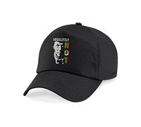 Embroidered Absolutely Not BC010 Original 5-Panel Cap, Imran Khan Pakistan Ex-Prime Minister Leader Unisex Baseball Cap (Black)