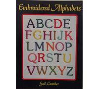 Embroidered Alphabets