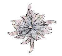 Embroidered Appliqué 1Pc 3D Embroidered Flowers Appliques Fabric Wedding Gown Lace Trims Collar Mesh Sew Patch for Dress DIY Decoration 25cm DIY(Black)