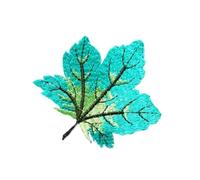 Embroidered Applique 3 PCS Maple Leaf Embroidery Sticker Embroidery Patch Patches for Clothing(Maple Leaf01)