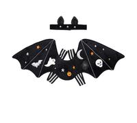 Embroidered bat wings Black 3/6 years