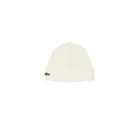 Embroidered Beanie Hat - Stylish and Comfortable - male - Lacoste - Accessories - White - ONE SIZE - Accessories ONE SIZE