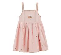 Embroidered Bird Dress Pale Pink 2 years