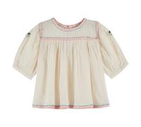 Embroidered blouse Cream 3 years