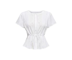 Embroidered Blouse Women Only Siffi Blanc L