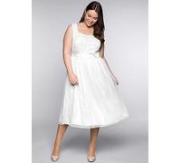 Embroidered Bridal Dress White