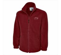 Embroidered Car Logo Driving Staff Mens Customised Driver Uniform Fleece Jacket