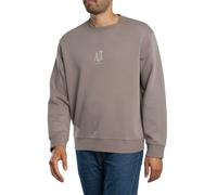 Embroidered Centre Logo Sweatshirt Driftwood XL