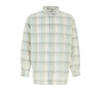 Embroidered Cotton Blend Oversize Shirt - male - Nanamica - Casual Shirts - Multicolor - M - Shirts M