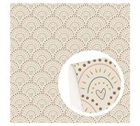 Embroidered Cotton Fabric 50 * 145cm Polyester Cotton Fabrics by The Meter Cartoon Flowers Leaves Fabrics for Sewing Cloth Dress DIY Crafts Home Textile(1218280,Bullet Textured Live)