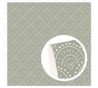 Embroidered Cotton Fabric 50 * 145cm Polyester Cotton Fabrics by The Meter Cartoon Flowers Leaves Fabrics for Sewing Cloth Dress DIY Crafts Home Textile(1217349,Bullet Textured Live)