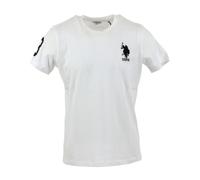 Embroidered Cotton T-shirt White Men - male - U.S. Polo Assn. - T-Shirts - White - XL - Tops XL