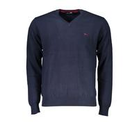 Embroidered Cotton V-Neck Jumper M