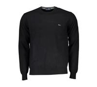 Harmont & Blaine Men's Black Cotton Sweater | Size: 2XL Harmont & Blaine Black 2XL