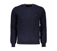 Harmont & Blaine Men's Sophisticated Crew Neck Cashmere Blend Sweater in Blue | Size: 2XL Harmont & Blaine Blue 2XL