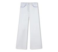 Embroidered Denim Jeans- female- Billieblush- Jeans- Blue- 10 Y- Kids 10 Y