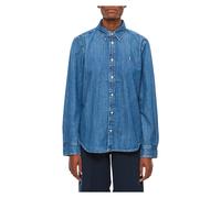 Embroidered Denim Shirt - female - Polo Ralph Lauren - Shirts - Blue - 2XS - Blouses & Shirts 2XS