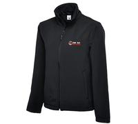 Embroidered Driving Logo Instructor Soft Shell Jacket, Embroidered Driving Jacket, Personalised Driving School Logo Jacket, Embroidered Workwear Jacket, Customized Professional Driver Jacket