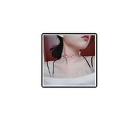 Embroidered Flower Choker Necklace Velvet Lace Collar Necklace Chain Jewelry for Women (Pink)