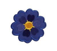 Embroidered Flower Fabric Patches 10pcs Flower Patches Embroidery Thermoadhesive Clothing Backpack Jacket Patch Sew Fabric Parches Iron on Set(Color 3)