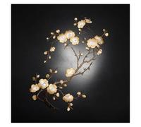 Embroidered Flower On Patch 1pc Plum Blossom Applique Patch | Plum Blossom Applique Fabric Sticker Iron on Sew Repair(Color 20)