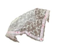 Embroidered Hair Scarf Lace Bandana Photo Props Laciness Turban For Adults Kids Embroidered Retro Balletcore Headwear Wedding Party Hair Accessory