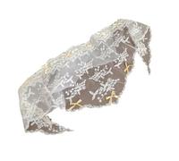 Embroidered Hair Scarf Lace Bandana Photo Props Laciness Turban For Adults Kids Embroidered Retro Balletcore Headwear Ladies’ Floral Headband