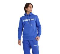 Embroidered Hoodie Sixth June Essentials Bleu XS
