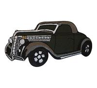 Embroidered Iron On Gangster Classic Car Patch Sew On Badge Clothes Bag Applique