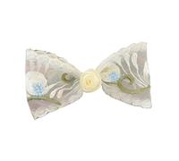 Embroidered Lace Bowknot Hairclip For Girl Hair Bows Clip Barrettes Spring Hair Clip Women Elegant Hair Styling Decors