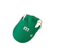 Embroidered Letter Design Breathable Pet Sun Hat Adjustable Hat for Dogs Outdoor Activity Photography Wear Fashion Hat Pet Hat