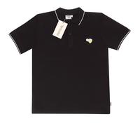 Embroidered Logo Black Polo Shirt Gola Black S