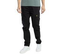 Embroidered Logo Cargo Trousers Jet Black 32W x 32L