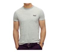 Embroidered logo essential t-shirt - male - Superdry - T-Shirts - Gray - 2XL - Tops 2XL