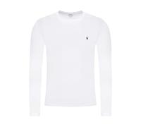 Embroidered Logo Long Sleeve T-Shirt - male - Polo Ralph Lauren - Long Sleeve T-Shirts - White - M - Tops M