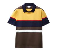 Embroidered Logo Polo Shirt, male, Versace, Polo Shirts, Multicolor, M, Tops M
