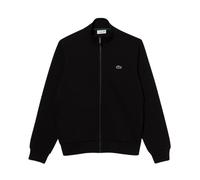 Embroidered Logo Zip Sweatshirt - male - Lacoste - Zip-throughs - Black - S - Sweatshirts & Hoodies S
