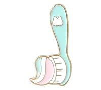 Embroidered Needles First Aid Medication Dose Set of 2 Lapel Badge Jewellery, Klein, Non-precious metal