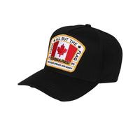 Embroidered Patch Baseball Cap - male - Dsquared2 - Hats & Caps - Black - ONE SIZE - Accessories ONE SIZE
