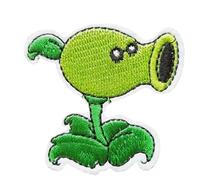 Embroidered Patch - Zombies Plant Shooter - Iron On/Sew On