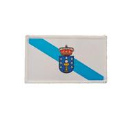 Embroidered Patches Galicia Flag with Official Colors - Embroidered Crest - Embroidered Biker Patches - Military Patches, Galicia Patch (Galicia)
